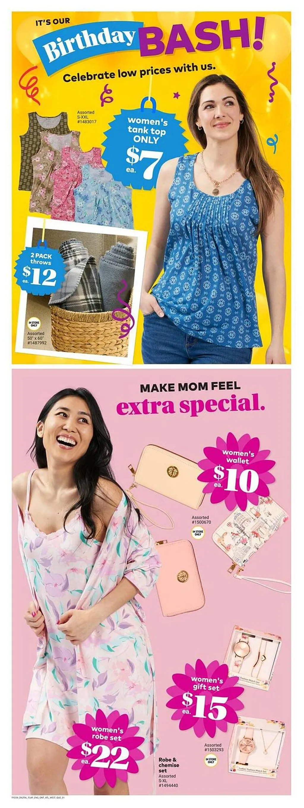 Giant Tiger on flyer