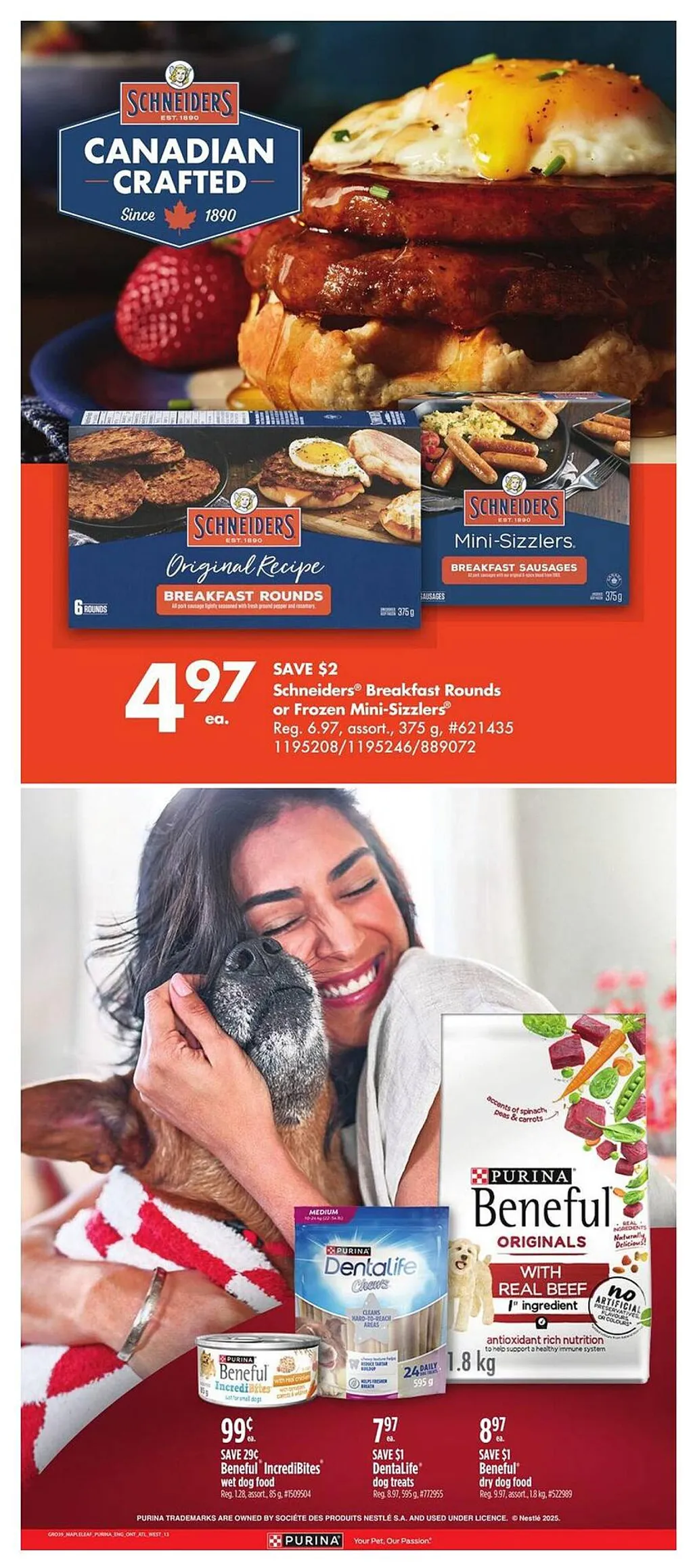 Giant Tiger on flyer