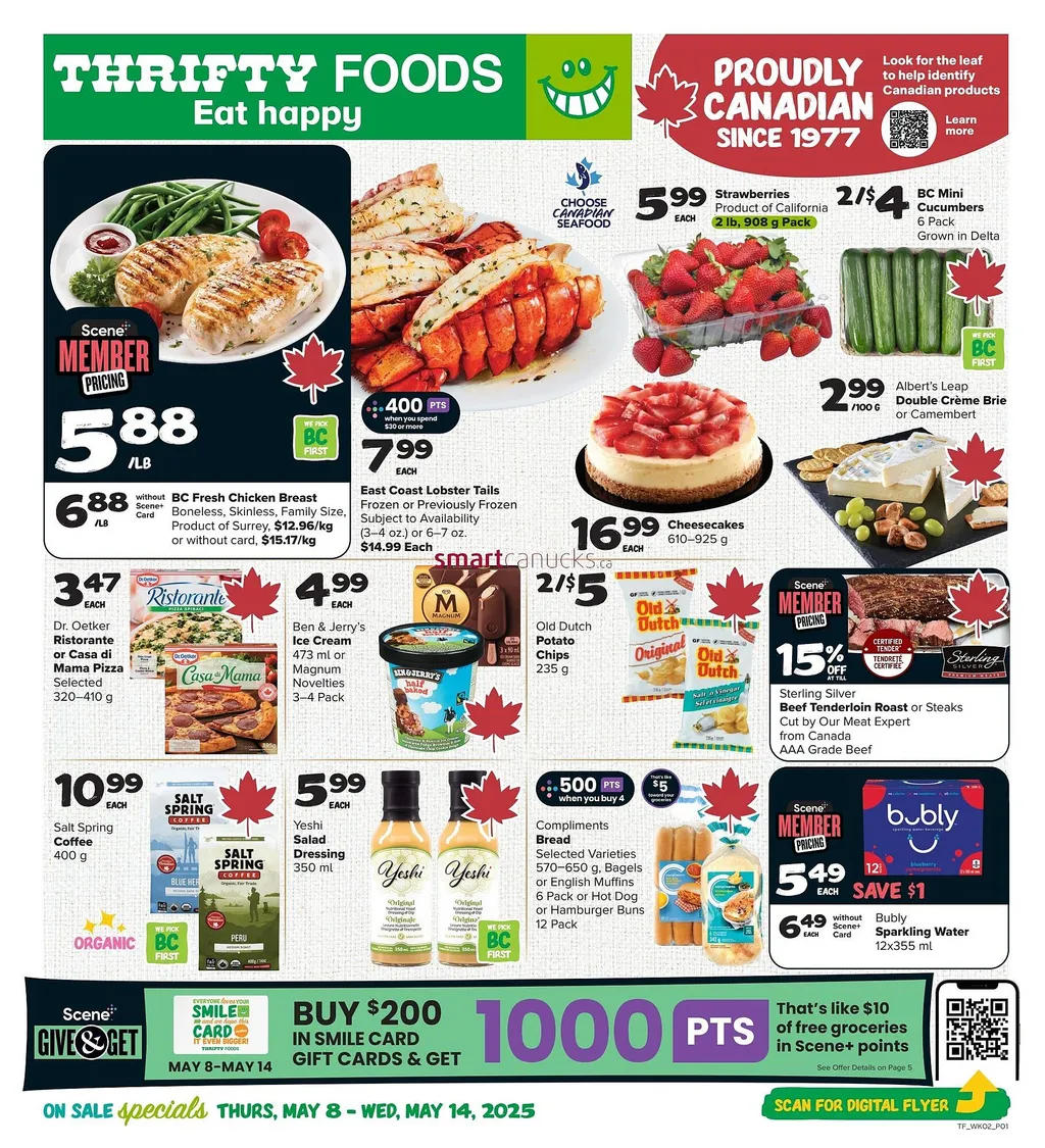 Thrifty Foods flyer