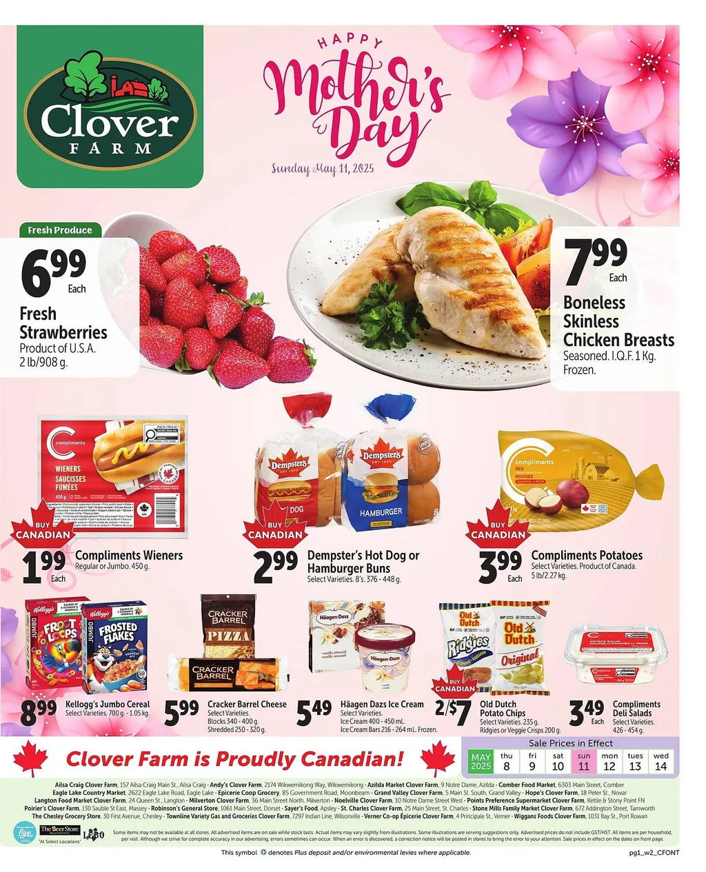 Clover Farm flyer