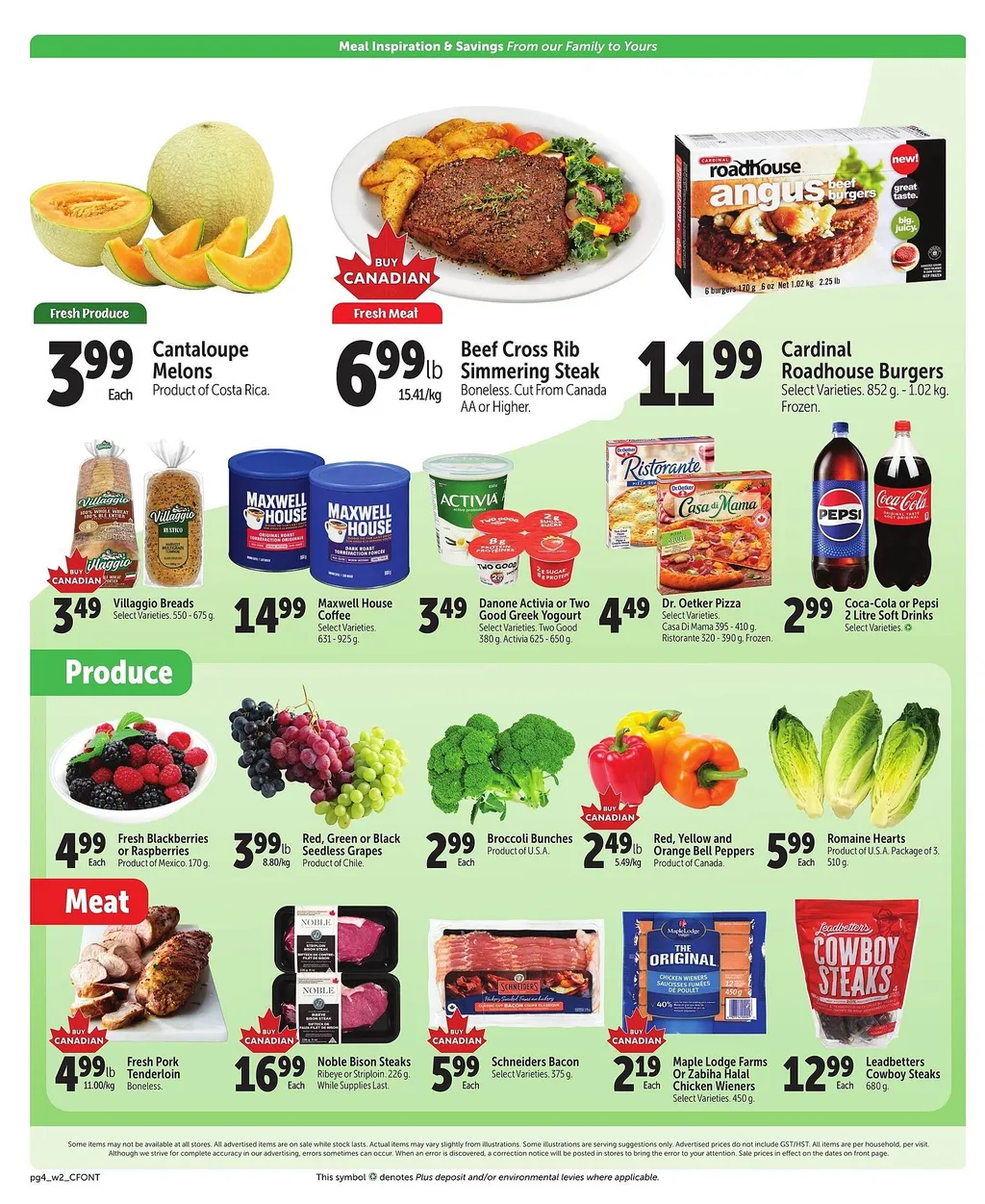 Clover Farm flyer