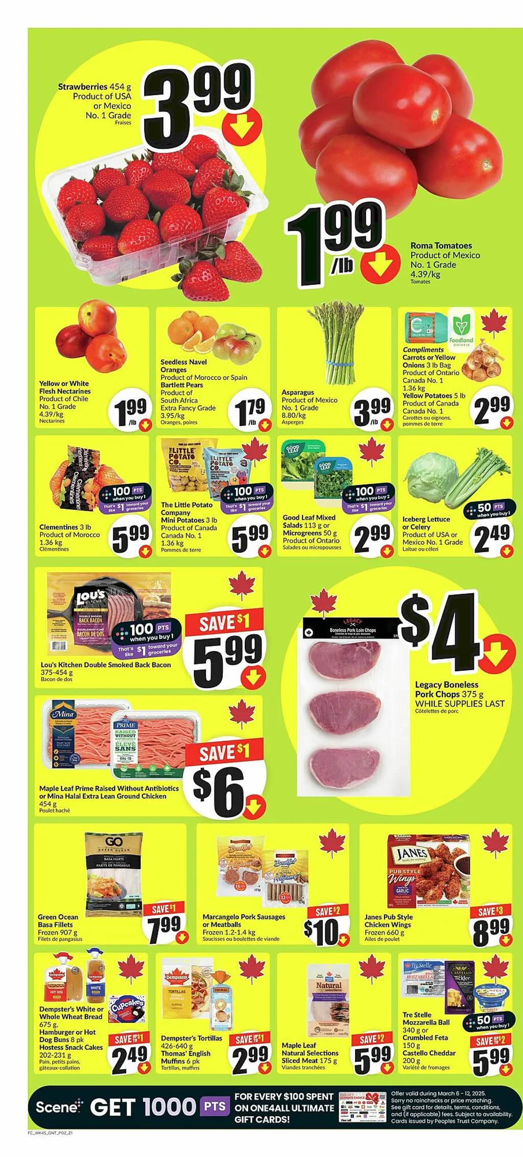 FreshCo flyer from Mar 6, 2025