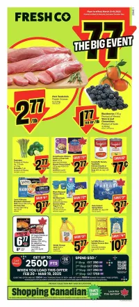 FreshCo flyer from Mar 13, 2025