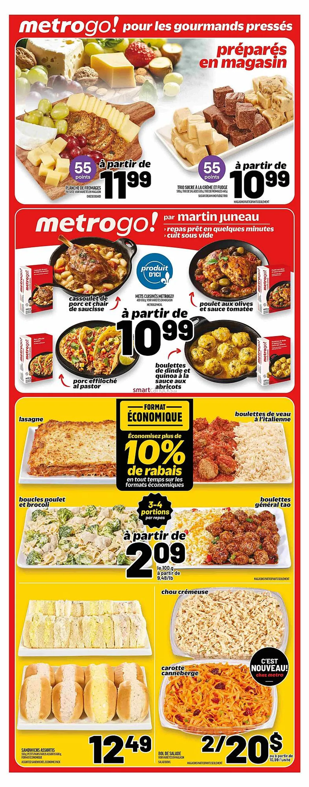 Metro weekly flyer