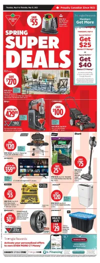 Canadian Tire flyer