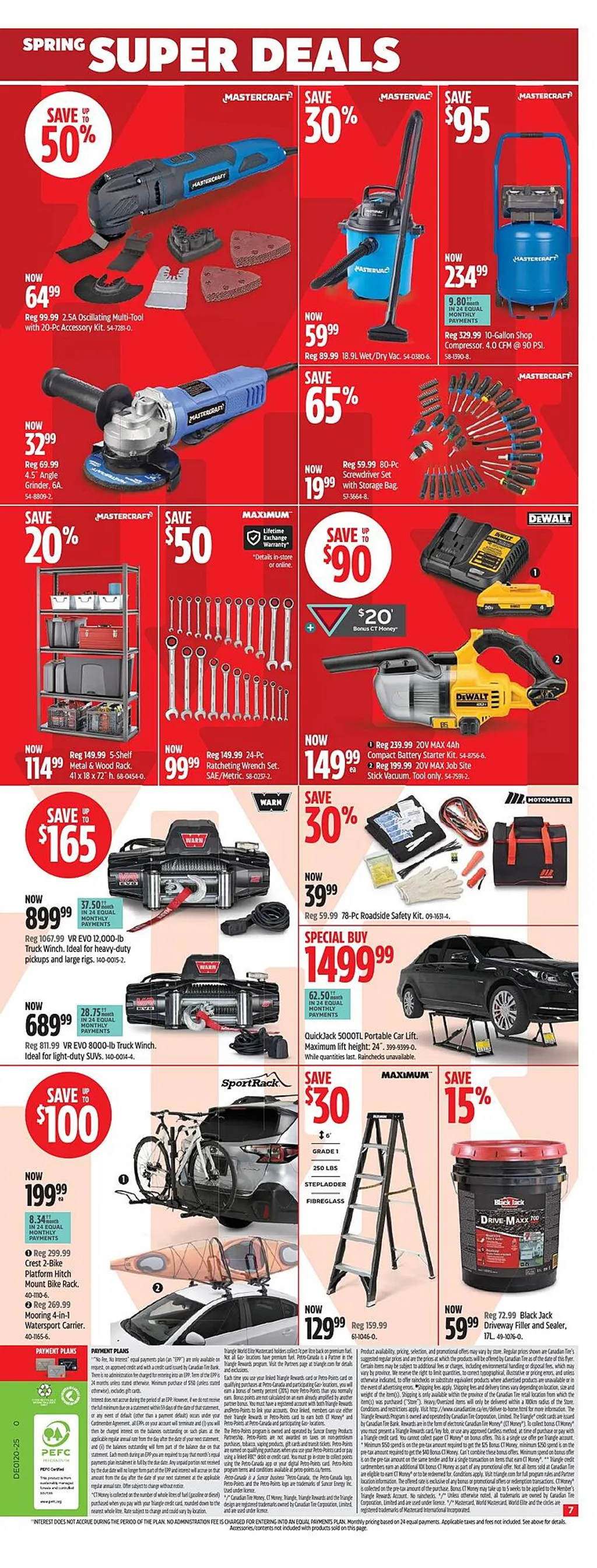 Canadian Tire flyer