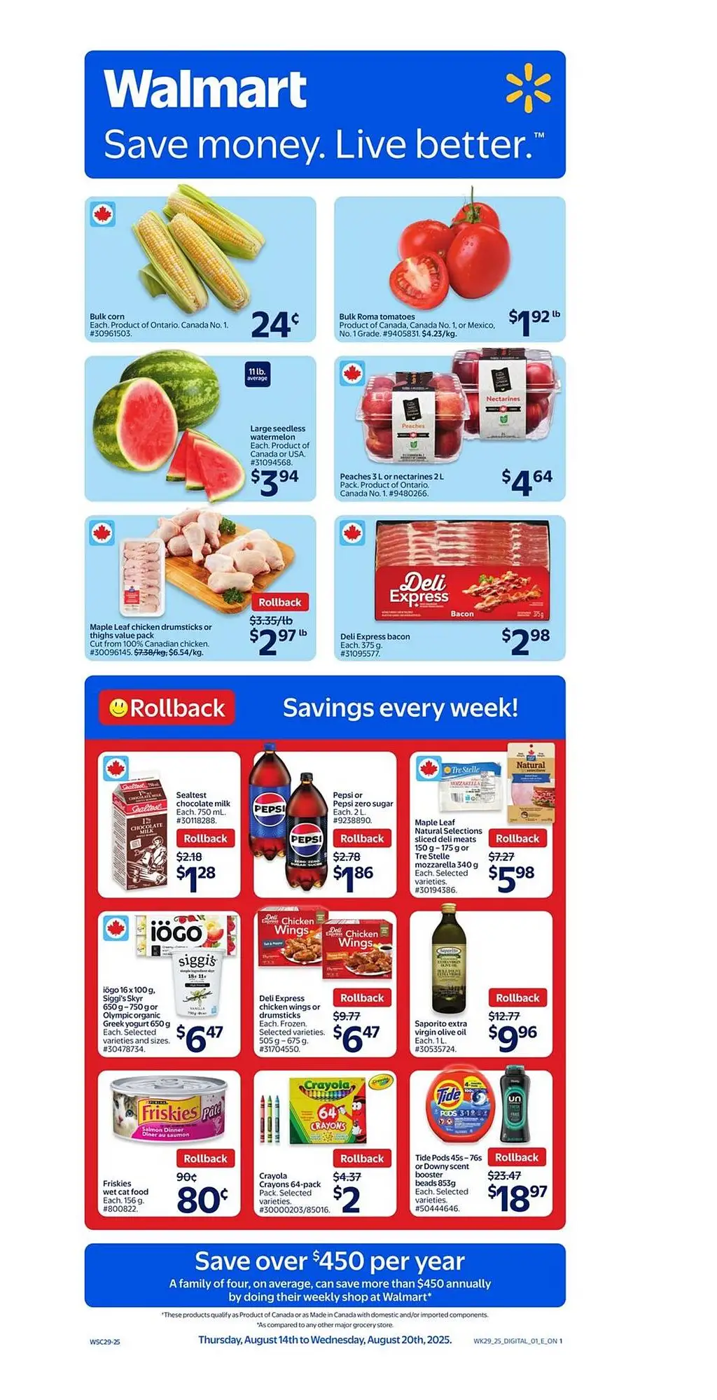 Walmart Flyer - Page 1