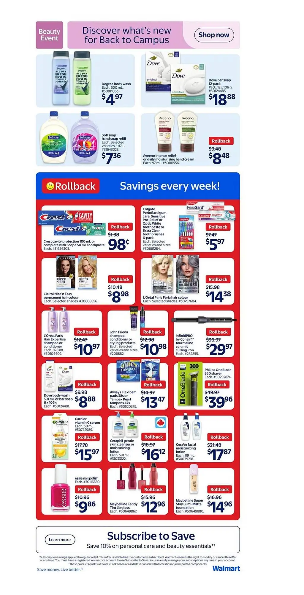 Walmart Flyer - Page 2