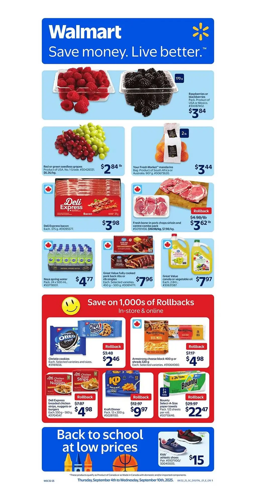 Walmart Weekly Flyer - Page 1