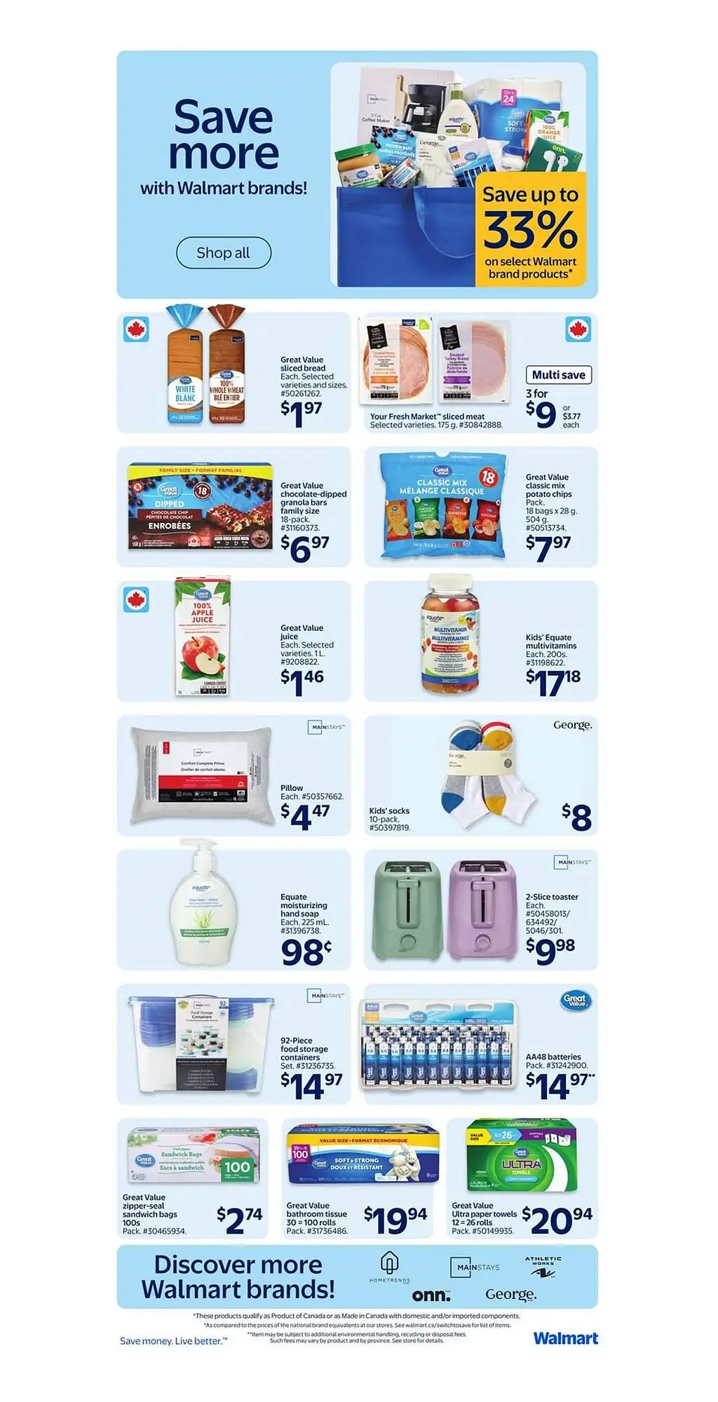 Walmart Weekly Flyer - Page 2