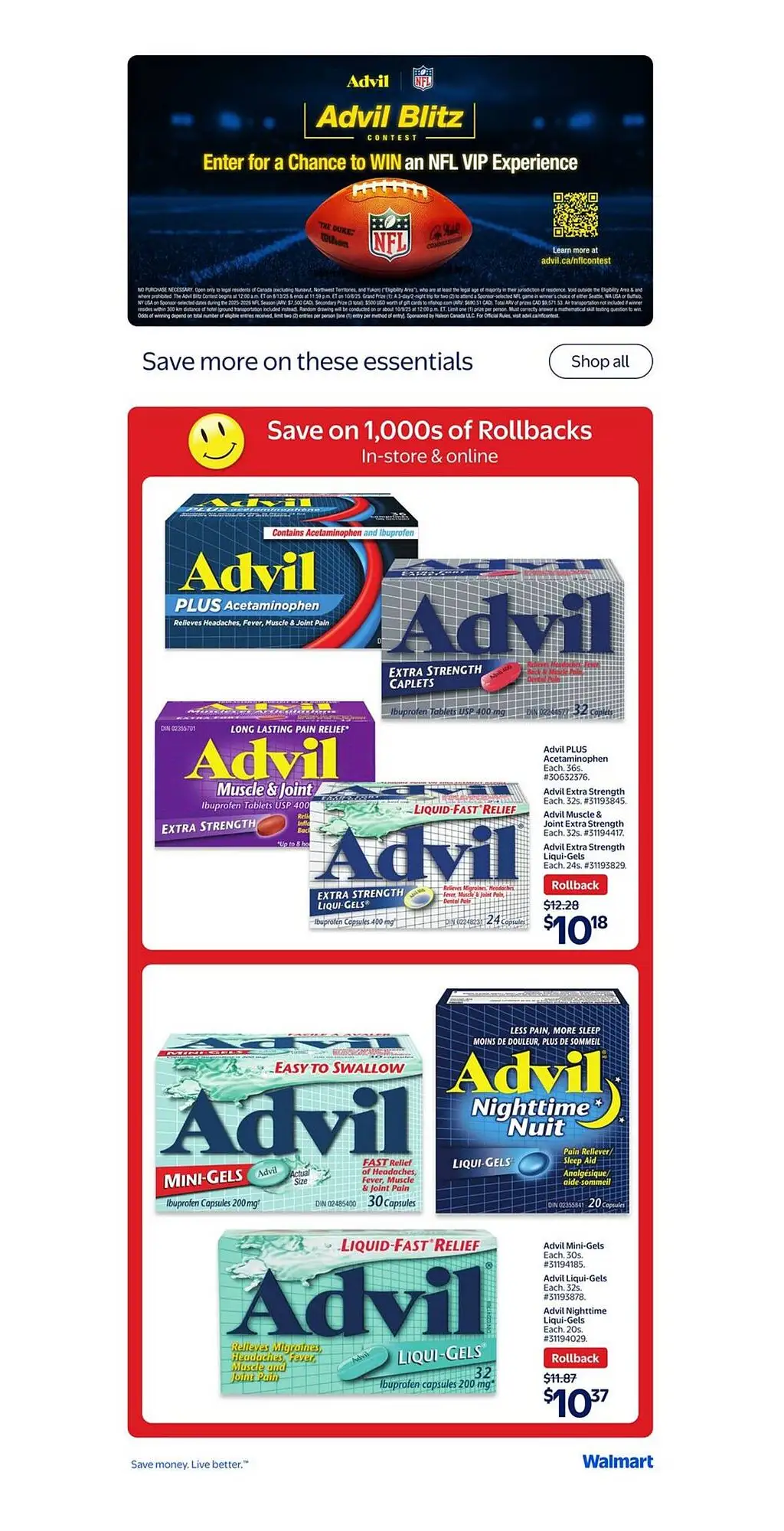 Walmart Weekly Flyer - Page 1