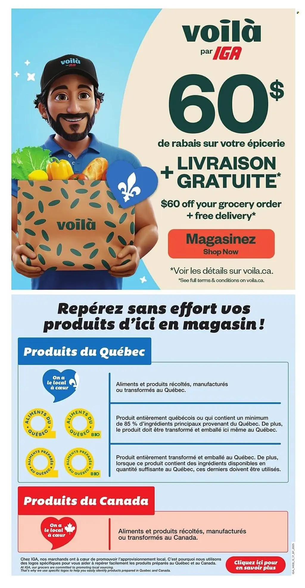 IGA Flyer - Page 1