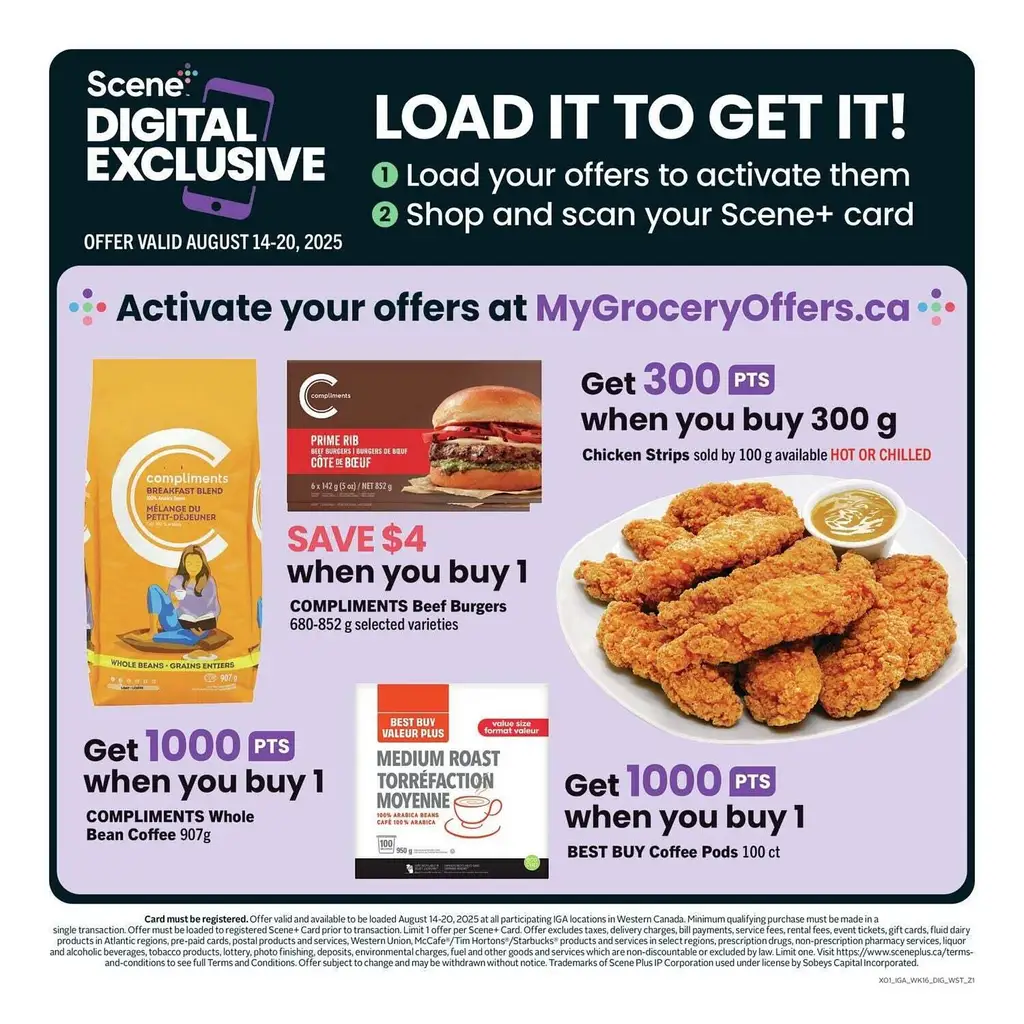 IGA Weekly Flyer - Page 1