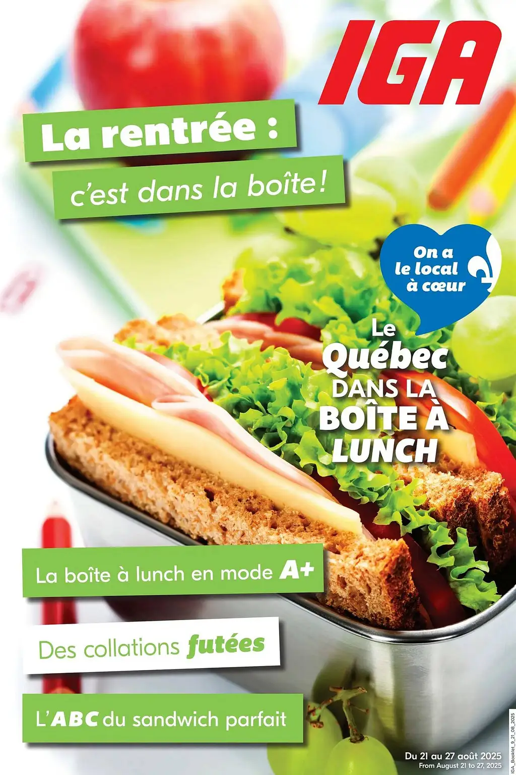IGA Flyer - Page 1