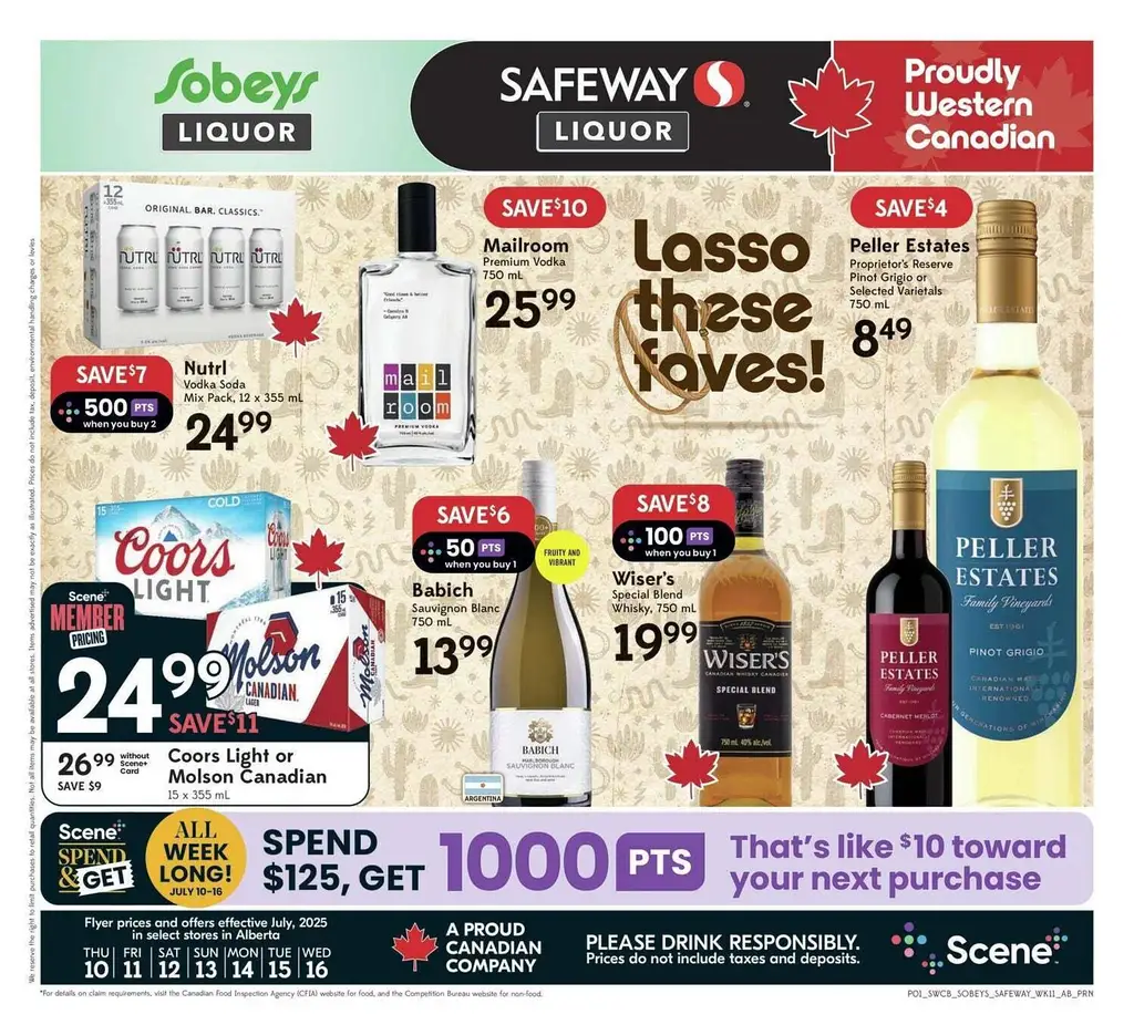 Safeway Weekly Flyer - Page 1
