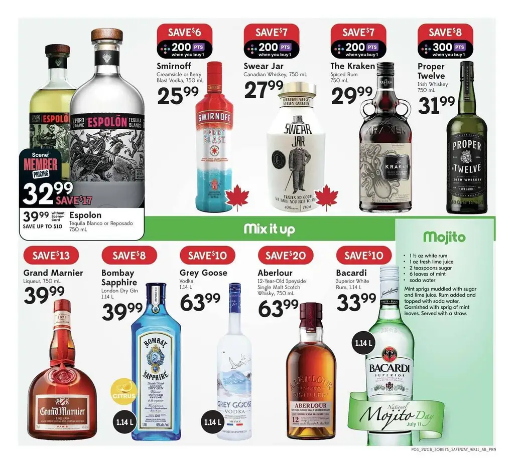Safeway Weekly Flyer - Page 1