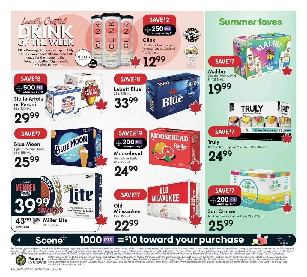 Safeway Weekly Flyer - Page 1