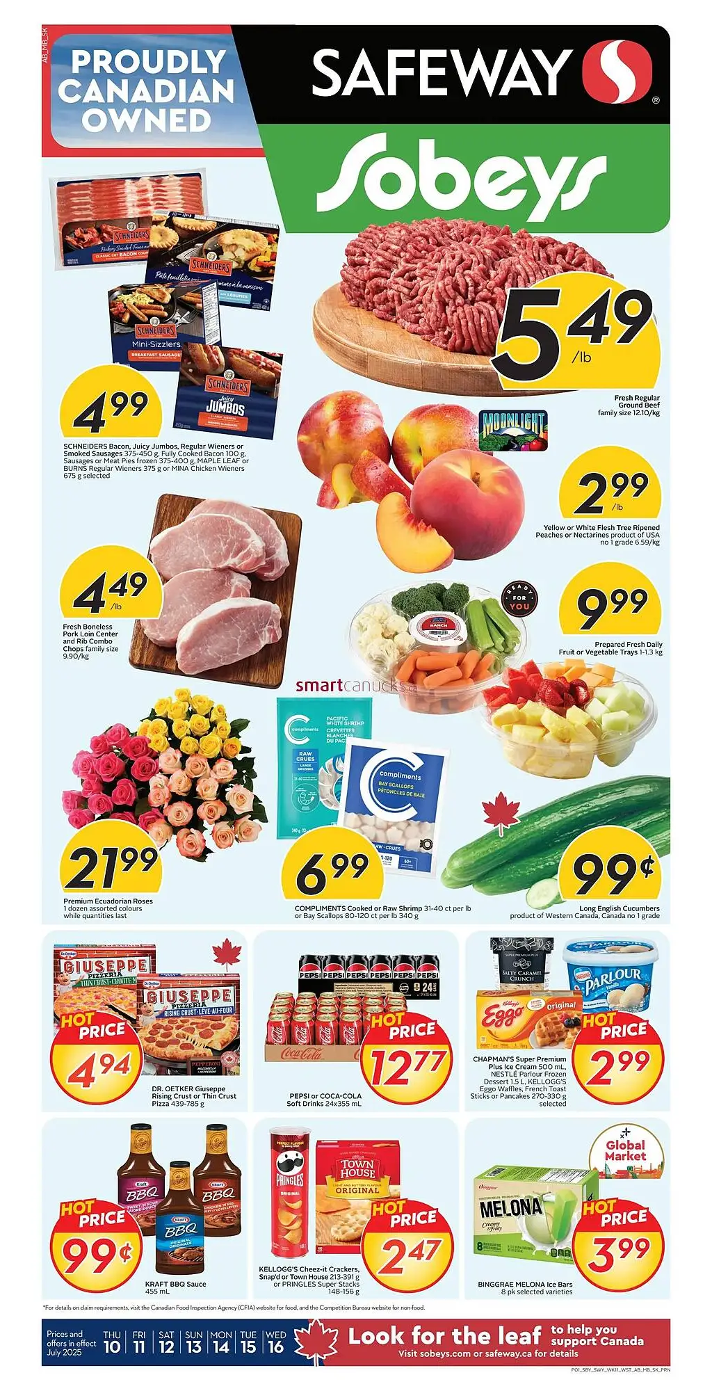 Safeway Flyer - Page 1