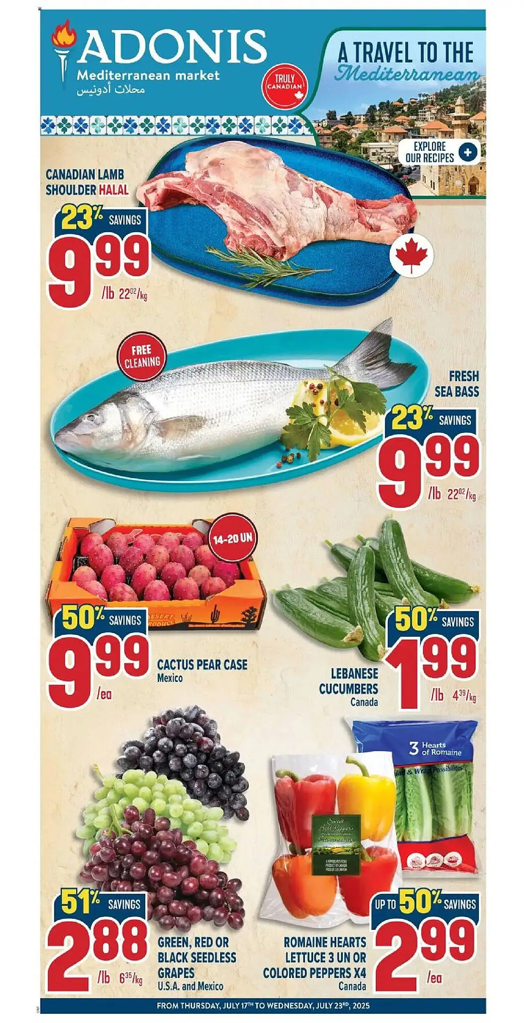 Marché Adonis Weekly Flyer - Page 1