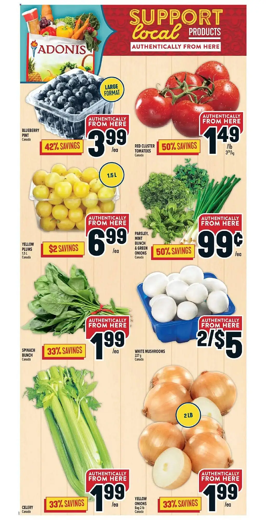 Marché Adonis Weekly Flyer - Page 1