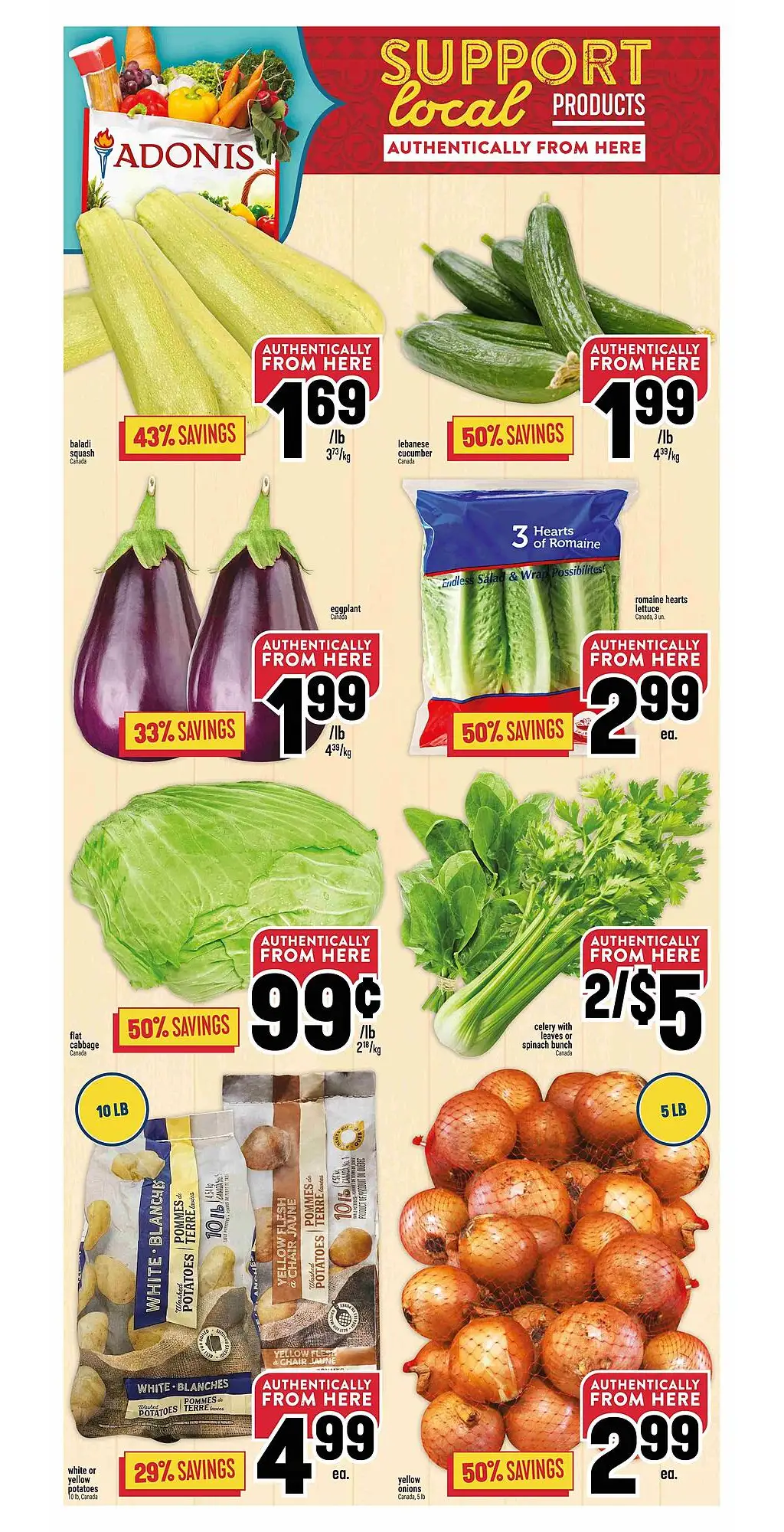 Marché Adonis Weekly Flyer - Page 1