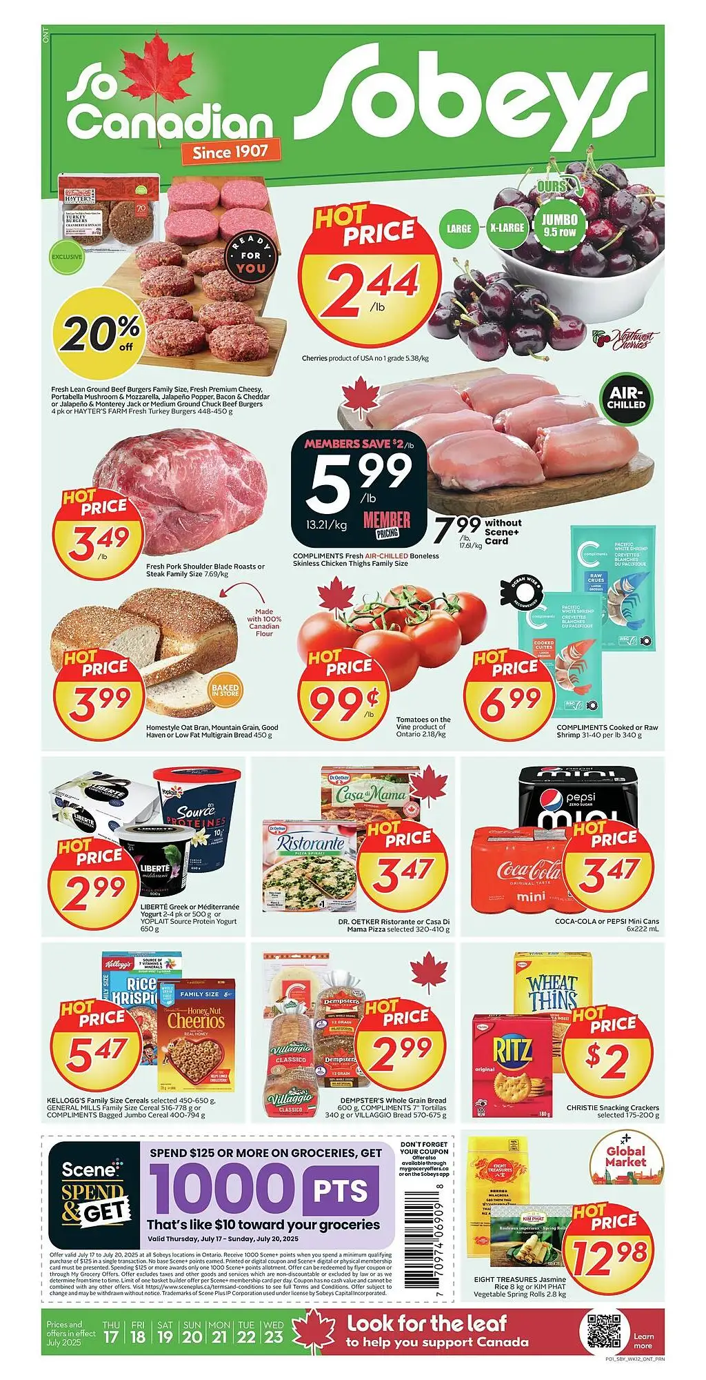 Sobeys Weekly Flyer - Page 1