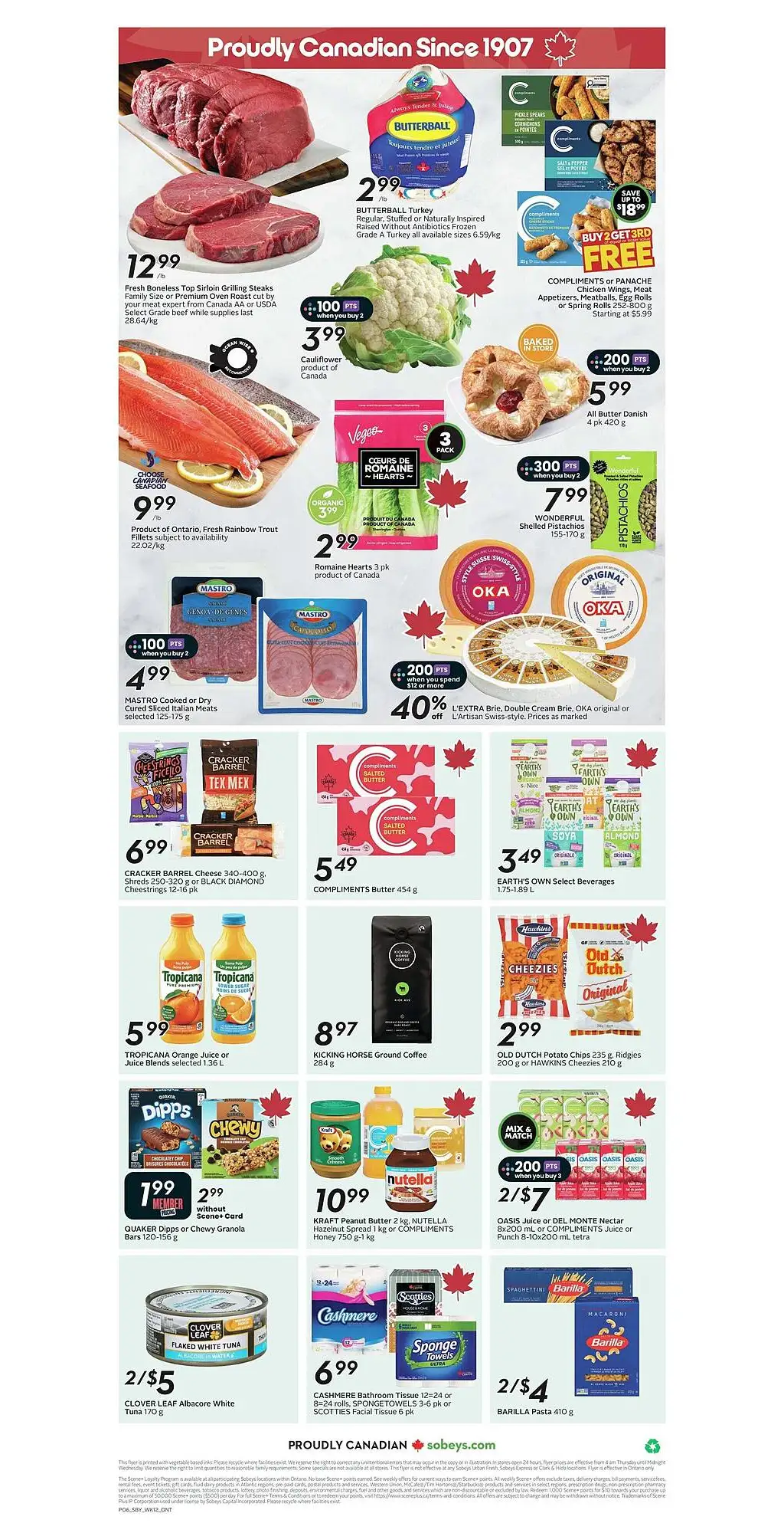 Sobeys Weekly Flyer - Page 1