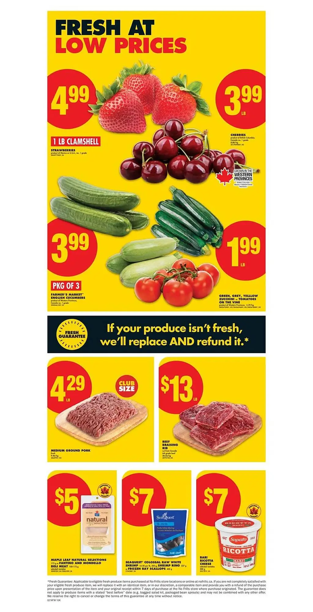 No Frills Weekly Flyer - Page 1