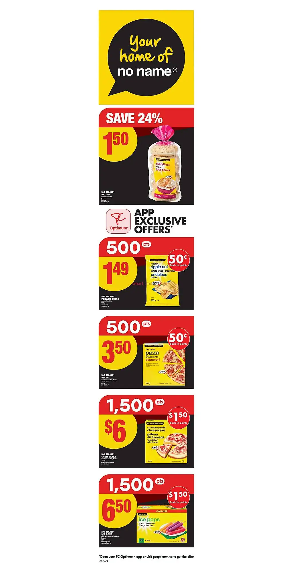 No Frills Flyer - Page 1
