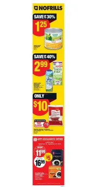 No Frills Flyer