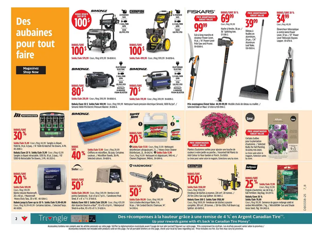 Canadian Tire Weekly Flyeraire from set. 11, 2025 - Page 4