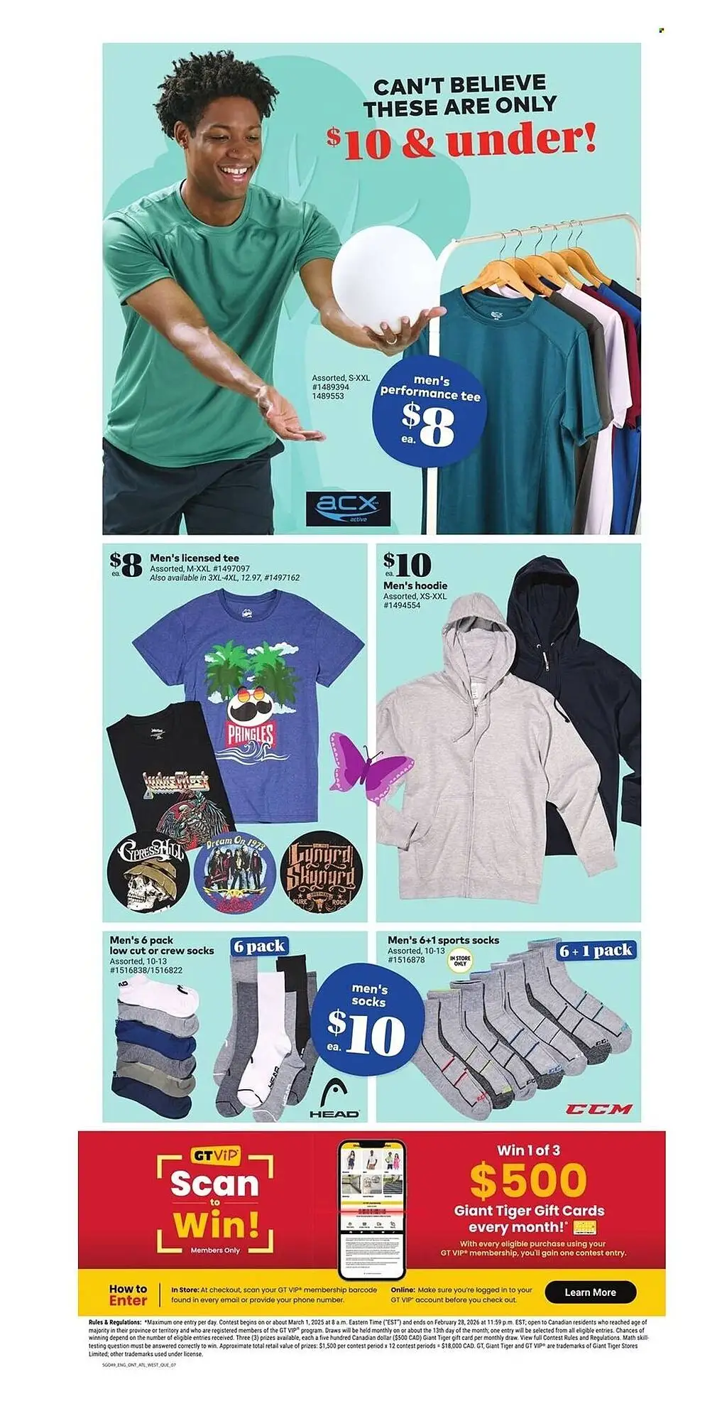 Giant Tiger Weekly Flyer - Page 1