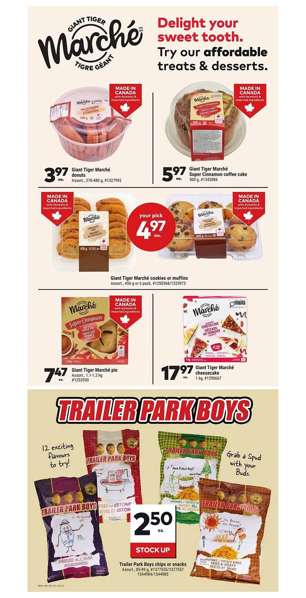 Giant Tiger Flyer - Page 1