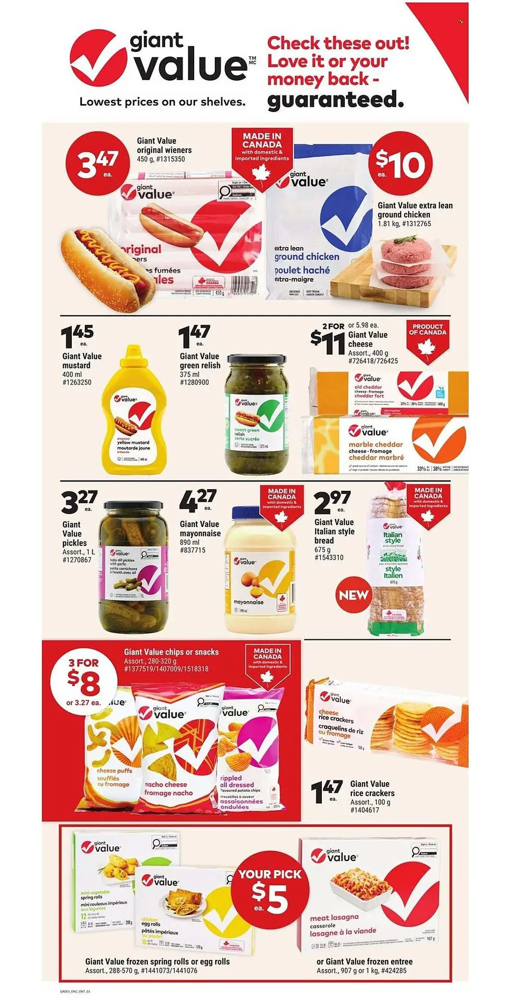 Giant Tiger Weekly Flyer - Page 1