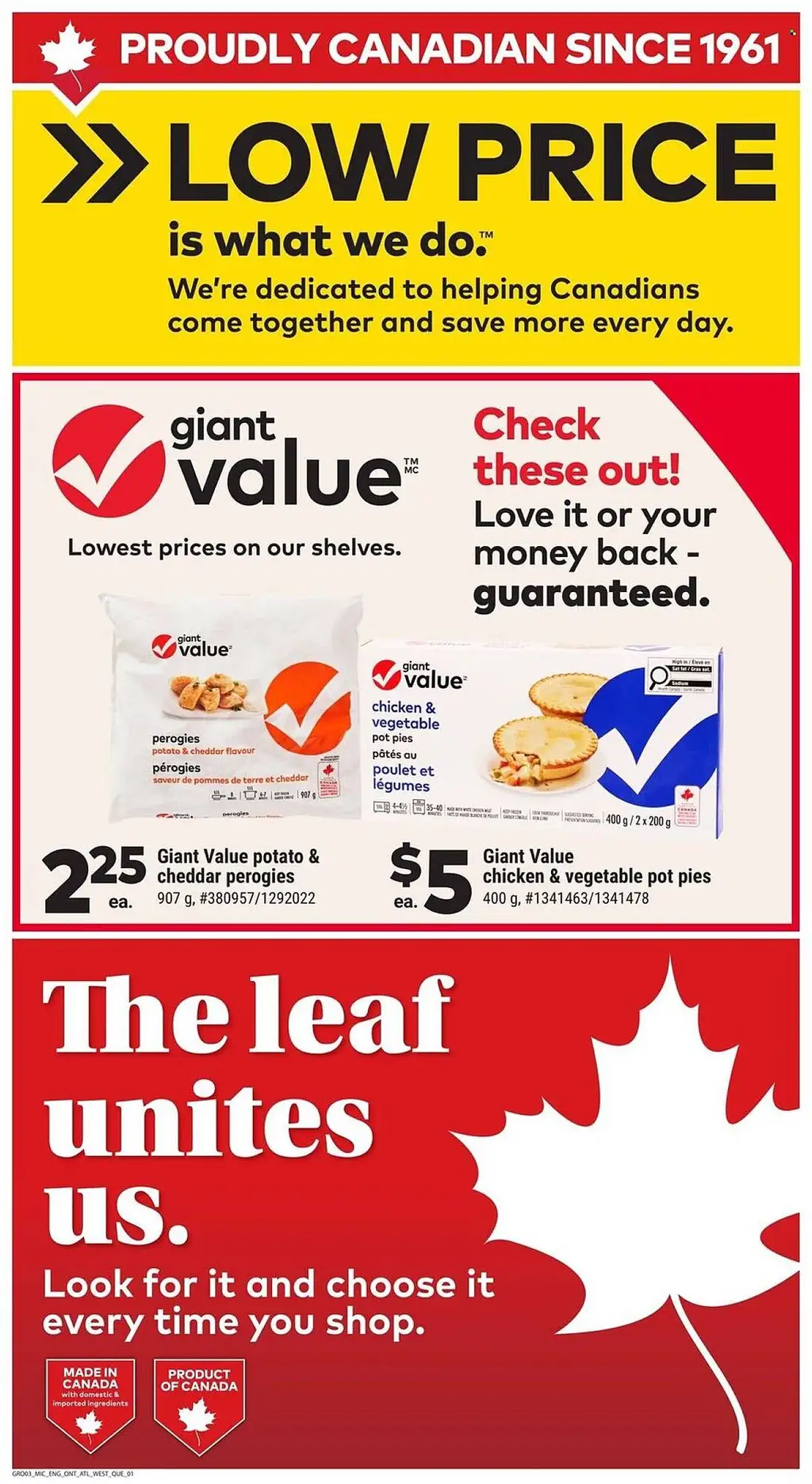 Giant Tiger Weekly Flyer - Page 1