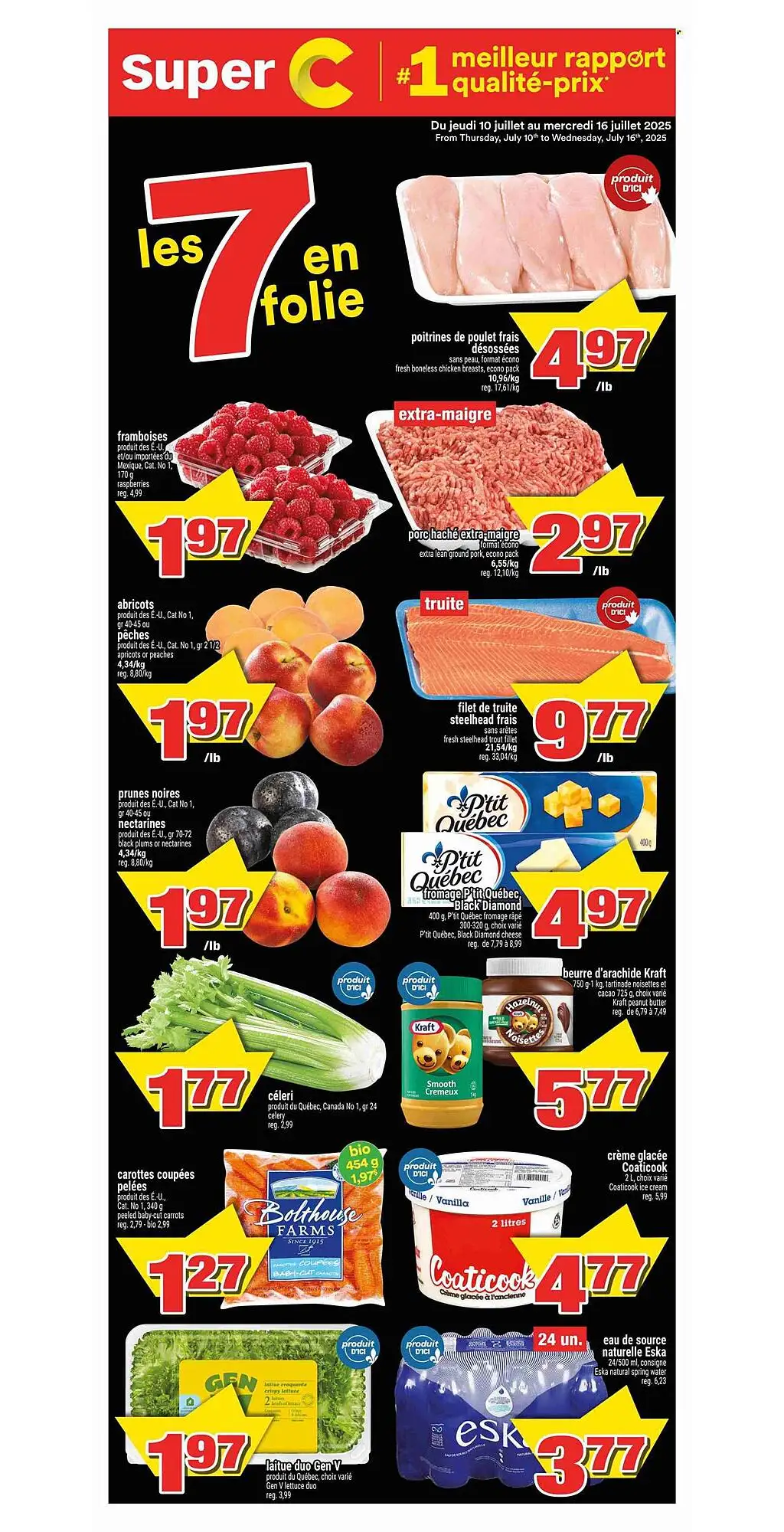 Super C Weekly Flyer - Page 1