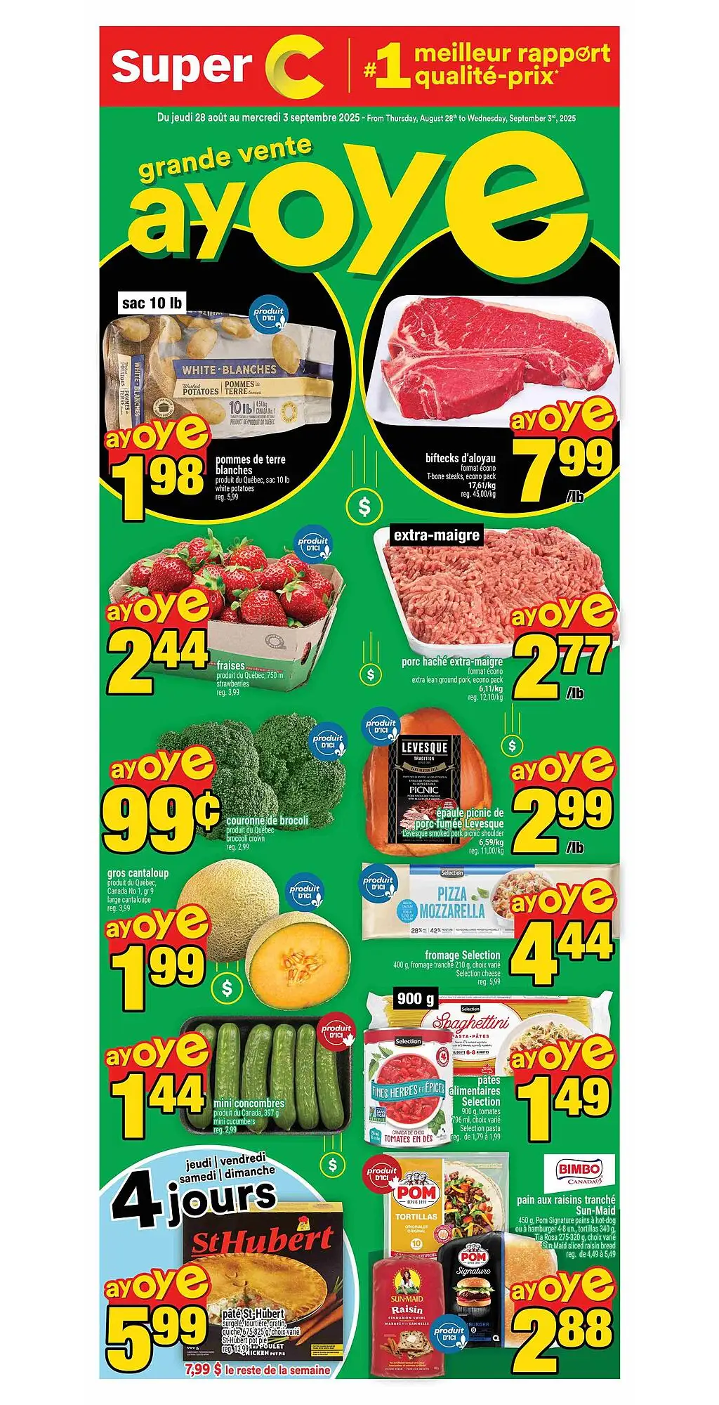 Super C Weekly Flyer - Page 1