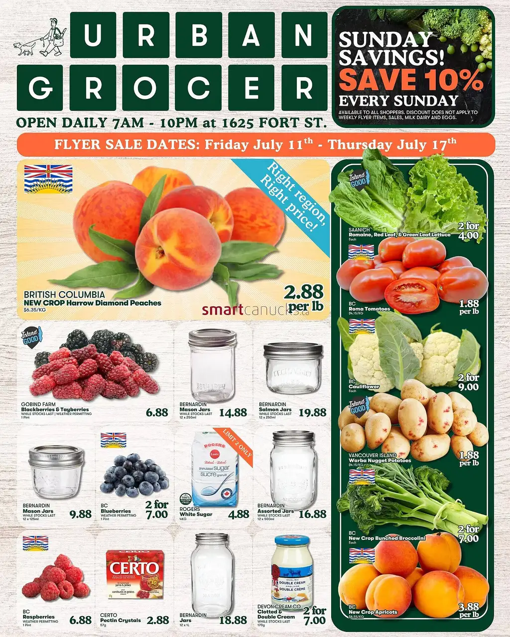 Urban Grocer Weekly Flyer - Page 1