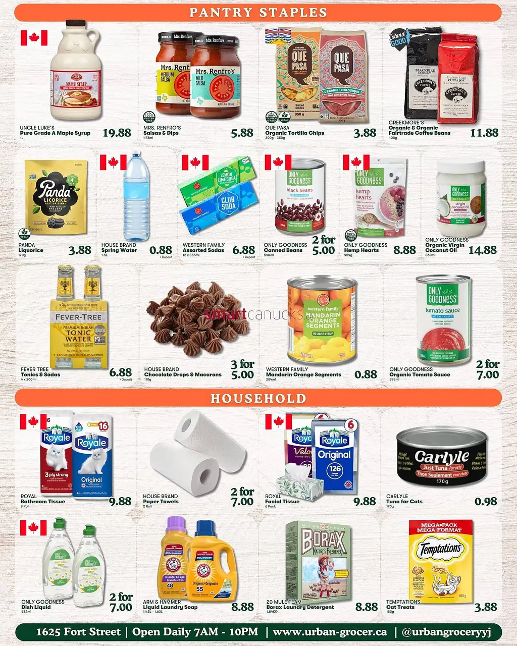 Urban Grocer Weekly Flyer - Page 1