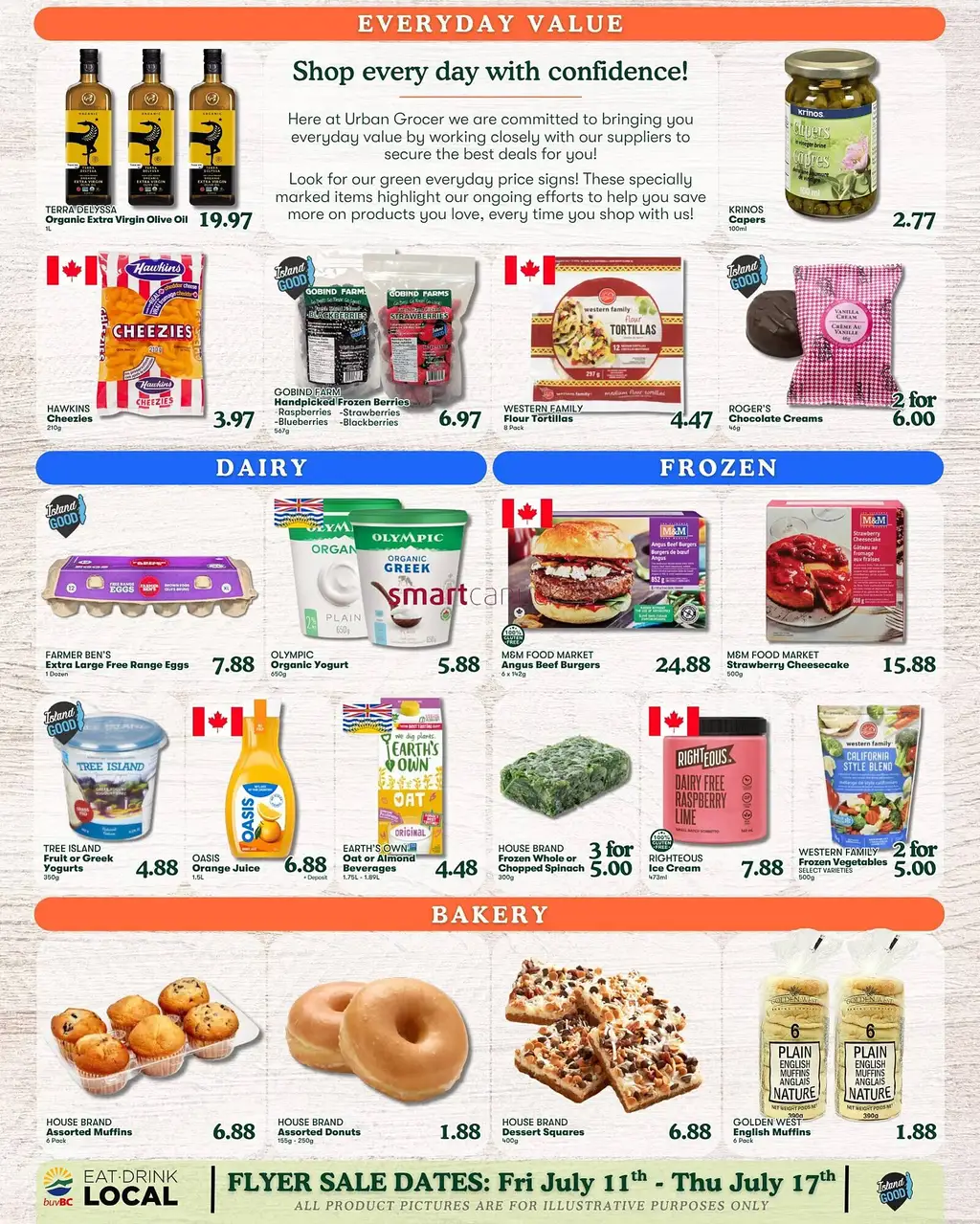 Urban Grocer Weekly Flyer - Page 1