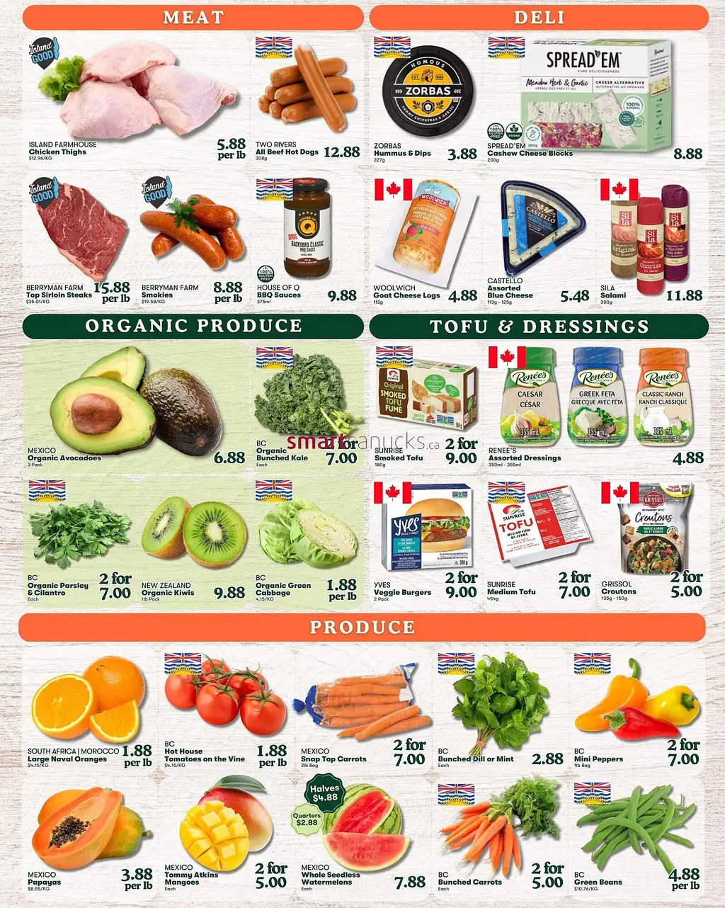 Urban Grocer Weekly Flyer - Page 1