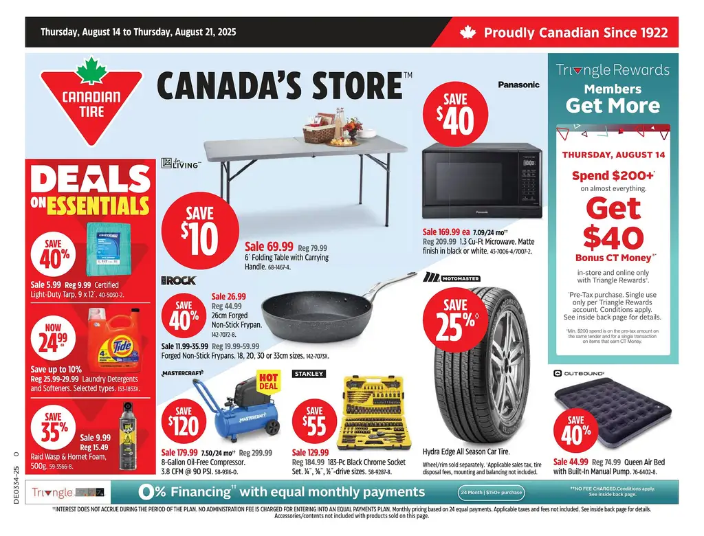 Canadian Tire Weekly Flyer - Page 1