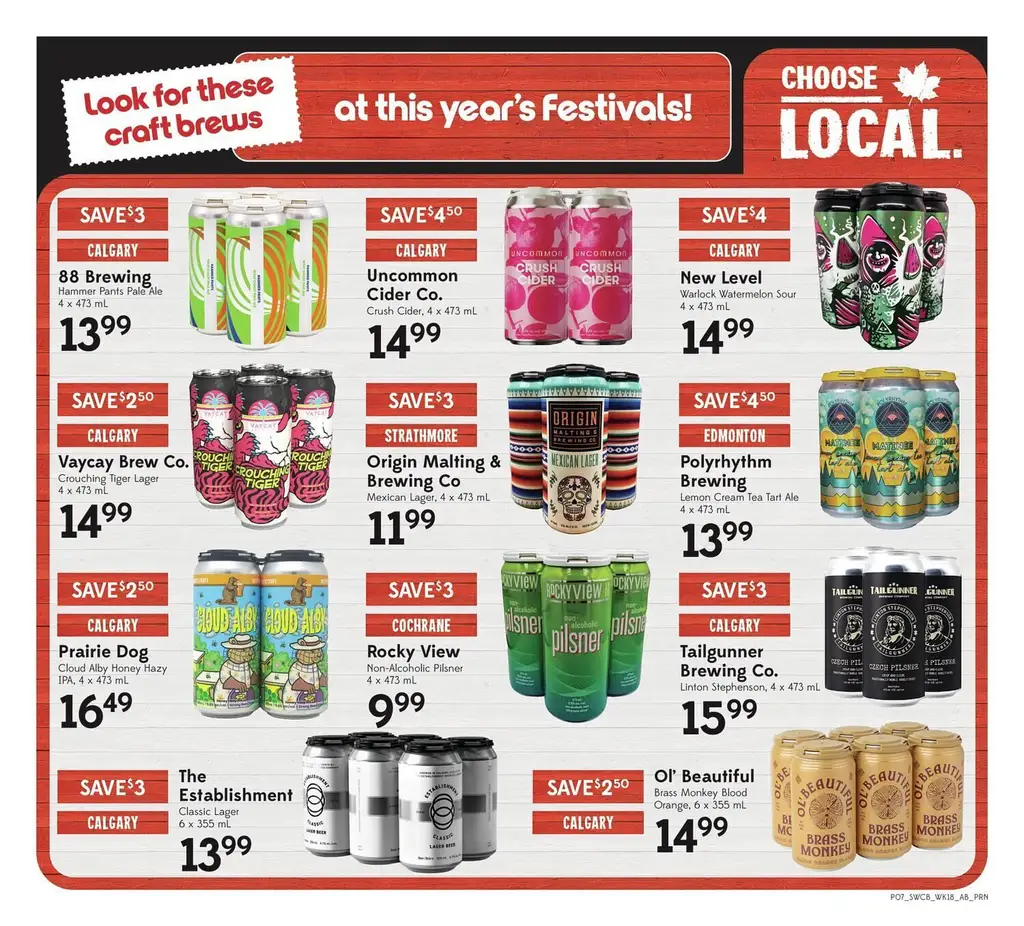 Safeway Flyer - Page 1