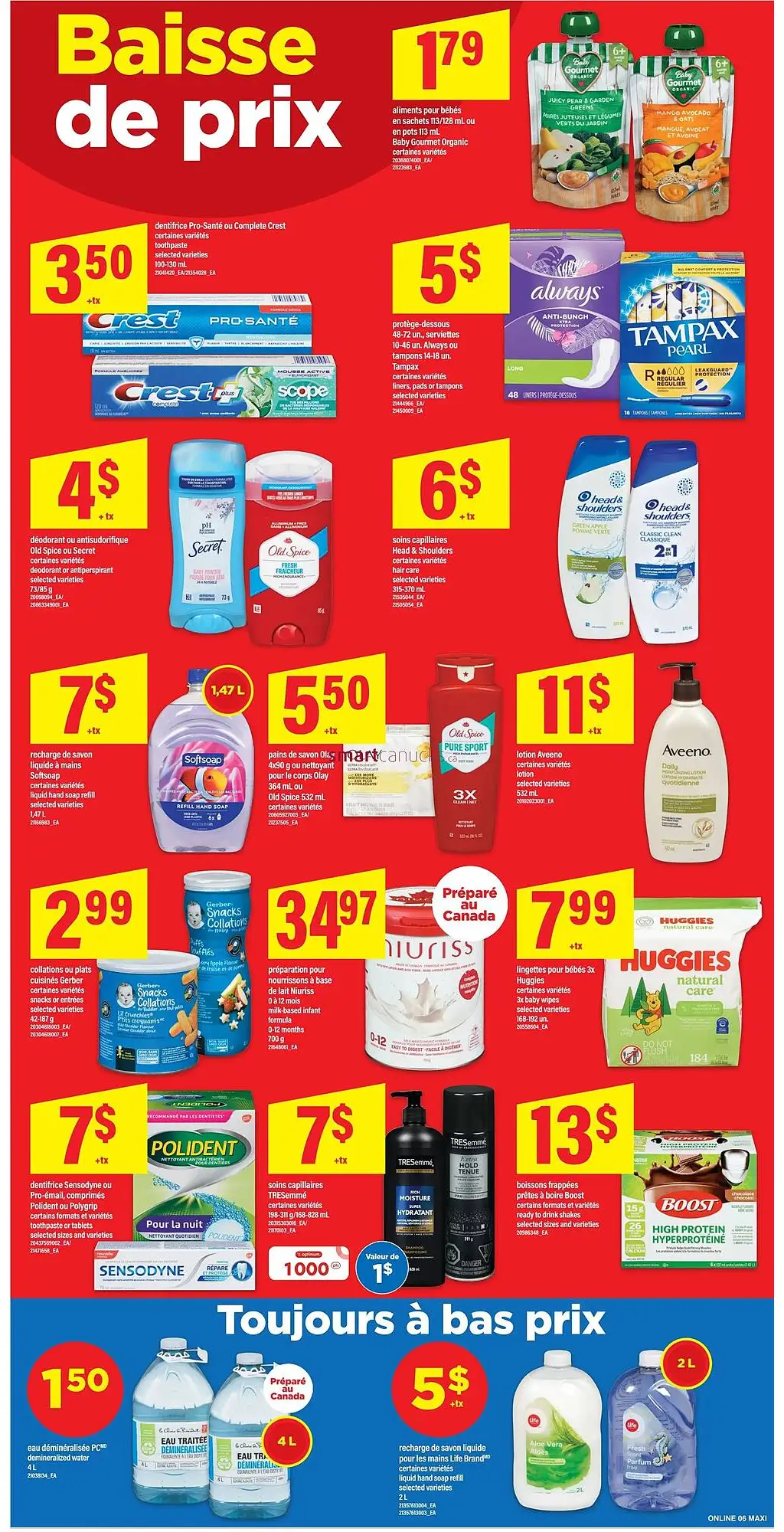 Maxi Weekly Flyer - Page 1
